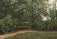 Bench at the mall, 1872, shishkin