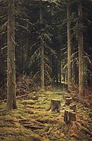 Coniferous Forest, 1873, shishkin