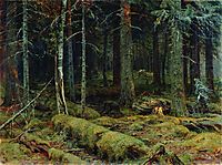Dark Forest, 1890, shishkin
