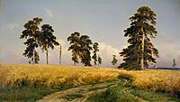 The Field of Wheat , 1878, shishkin