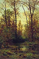 Forest. Autumn, shishkin