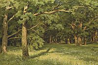 The Forest Clearing, 1896, shishkin