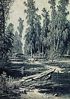 Forest River, 1893, shishkin