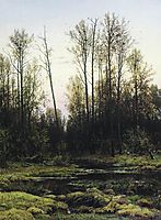 Forest in spring, 1884, shishkin