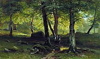 In the Grove, 1865, shishkin