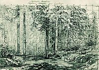 Mast Tree Grove, 1897, shishkin