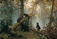 Morning in a Pine Forest , 1889, shishkin