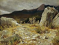 Mountain path. Crimea, 1879, shishkin
