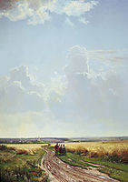 Noon in the Neighbourhood of Moscow, 1869, shishkin
