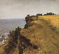 On the Shore of the Gulf of Finland. Udrias Near Narva, 1888, shishkin
