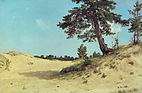 Pine on sand, 1884, shishkin