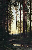 Twilight, 1883, shishkin