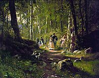 A Walk in the Forest, 1869, shishkin