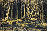 Wind Fallen Trees, 1888, shishkin