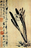 The Daffodils, 1694, shitao