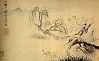 Ducks on the river, 1699, shitao