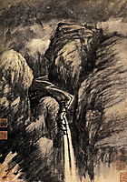La Grande Cascade, 1707, shitao