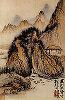 The Source in the hollow of the Rock, 1707, shitao