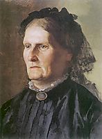 Portrait of a mother of Henry Siemiradzki, siemiradzki