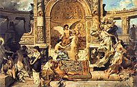 Sketch for the Curtain for the Krakow Theater, 1894, siemiradzki