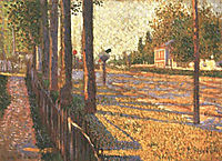 The Railway at Bois-Colombes, 1886, signac