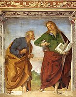 The Apostles Peter and John the Evangelist, 1482, signorelli