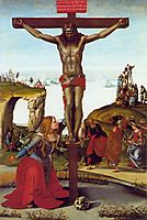The Crucifixion with St. Mary Magdalen, c.1490, signorelli