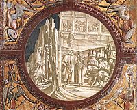 Dante and Virgil Entering Purgatory, 1502, signorelli