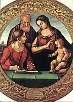 Holy Family with St. Catherine, 1492, signorelli