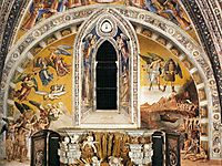 The Last Judgment (The right part of the composition - The Damned Consigned to Hell; the left part of the composition - The Blessed Taken into Paradise), 1502, signorelli