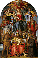 Madonna and Child with Saints, signorelli