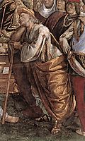 Moses-s Testament and Death (detail), 1482, signorelli