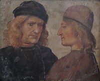Self-portrait of Luca Signorelli (left), c.1503, signorelli