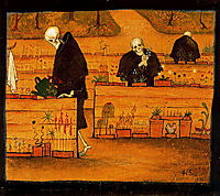 The Garden of the Dead, 1896, simberg