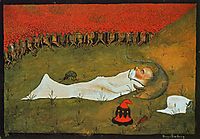 King Hobgoblin Sleeping, 1896, simberg