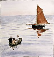 Two passengers, 1901, simberg