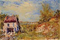 Abandoned House, c.1886, sisley
