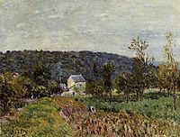 An Autumn Evening near Paris, 1879, sisley