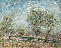 Apple Trees in Bloom, 1880, sisley