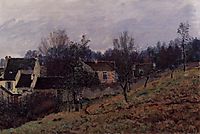 Autumn in Louveciennes, 1873, sisley