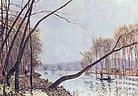 Bank, in the autumn, 1879, sisley