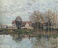 Banks of the Seine at Port Marly, 1875, sisley
