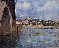 The Bridge at Saint Cloud, 1877, sisley