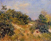 Edge of Fountainbleau Forest June Morning, 1885, sisley