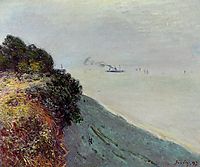 The English Coast, Penarth, 1897, sisley