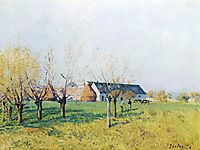 Farm to Höllenkaff, 1874, sisley