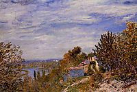 Footpath in the Gardens at By, c.1881, sisley