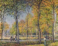 The Forest at Boulogne, c.1880, sisley