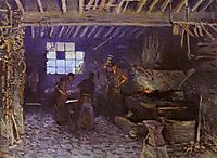 Forge at Marly le Roi, 1875, sisley