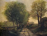 Lane near a Small Town, 1864-65, sisley